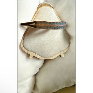 Justin Boots Brown Leather Bracelet